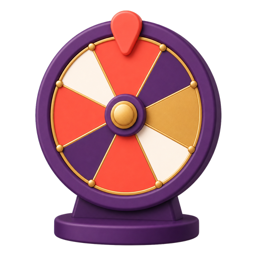 3D prize wheel